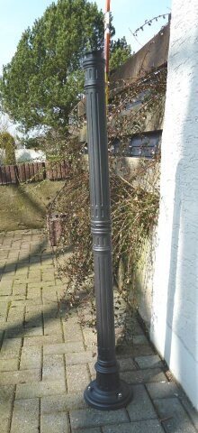 Zubehör Leuchtenmast Modena Nr. P0120 | Ständer für Standleuchten von Surya